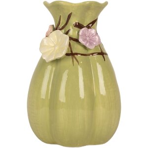 Clayre & Eef 6CE2315 Vaas Ø 14x21 cm Keramiek