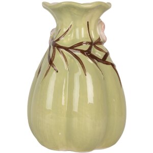 Clayre & Eef 6CE2316 Vaas Ø 10x14 cm Groen en Roze