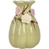 Clayre & Eef 6CE2316 Vaas Ø 10x14 cm Groen en Roze