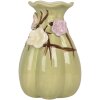 Clayre & Eef 6CE2316 Vaas Ø 10x14 cm Groen en Roze