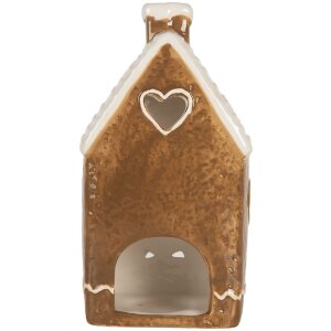 Clayre & Eef 6CE2324 Kandelaar Huis 11x9x21 cm