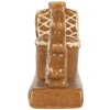 Clayre & Eef 6CE2327 Kandelaar Huizen 21x4x8 cm
