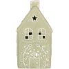 Clayre & Eef 6CE2328 Kandelaar Huis 11x9x21 cm