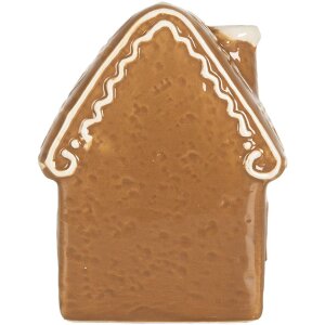 Clayre & Eef 6CE2329 Decoratie Huis met LED 8x6x11 cm