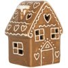 Clayre & Eef 6CE2329 Decoratie Huis met LED 8x6x11 cm