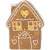 Clayre & Eef 6CE2329 Decoratie Huis met LED 8x6x11 cm