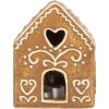 Clayre & Eef 6CE2330 Decoratiehuis met LED 8x6x10 cm