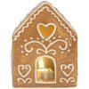 Clayre & Eef 6CE2330 Decoratiehuis met LED 8x6x10 cm