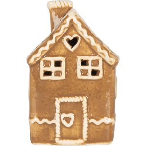 Clayre & Eef 6CE2331 Decoratiehuis met LED 7x7x11 cm