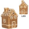 Clayre & Eef 6CE2331 Decoratiehuis met LED 7x7x11 cm