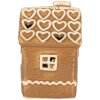 Clayre & Eef 6CE2331 Decoratiehuis met LED 7x7x11 cm