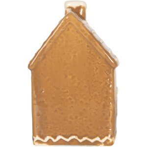 Clayre & Eef 6CE2332 Decoratie Huis met LED 7x6x12 cm
