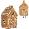 Clayre & Eef 6CE2332 Decoratie Huis met LED 7x6x12 cm