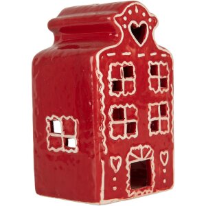 Clayre & Eef 6CE2336 Kandelaar Huis 8x7x13 cm