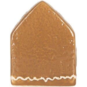 Clayre & Eef 6CE2337 Decoratiehuis met LED 8x6x10 cm