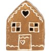 Clayre & Eef 6CE2337 Decoratiehuis met LED 8x6x10 cm