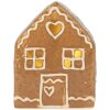 Clayre & Eef 6CE2337 Decoratiehuis met LED 8x6x10 cm