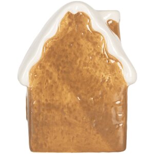 Clayre & Eef 6CE2339 Decoratiehuis met LED 8x6x11 cm