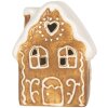 Clayre & Eef 6CE2339 Decoratiehuis met LED 8x6x11 cm