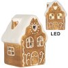 Clayre & Eef 6CE2339 Decoratiehuis met LED 8x6x11 cm