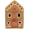 Clayre & Eef 6CE2340 Decoratiehuis met LED 7x6x9 cm
