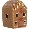 Clayre & Eef 6CE2340 Decoratiehuis met LED 7x6x9 cm