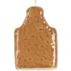 Clayre & Eef 6CE2343 Decoratie Hanger Huis 4x4x6 cm Bruin en Wit