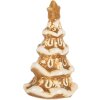 Clayre & Eef 6CE2347 Decoratie Kerstboom 6x5x9 cm