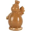 Clayre & Eef 6CE2348 Decoratie Sneeuwman 11x8x16 cm