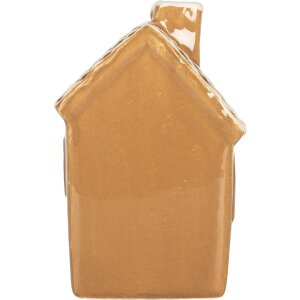 Clayre & Eef 6CE2349 Decoratie Huis met LED 8x8x12 cm