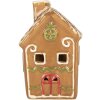Clayre & Eef 6CE2349 Decoratie Huis met LED 8x8x12 cm