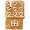 Clayre & Eef Kaarthouder Huis 5x4x6 cm