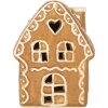 Clayre & Eef 6CE2355 Decoratie Huis met LED 8x6x11 cm
