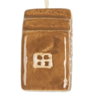 Clayre & Eef 6CE2356 Decoratiehanger Huis 4x4x6 cm