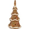 Clayre & Eef 6CE2362 Kandelaar Kerstboom 11x8x17 cm