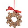 Clayre & Eef 6PR5414 Decoratiehanger Pepermannetje 10x2x10 cm