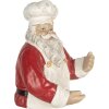 Clayre & Eef 6PR5750 Flessenhouder Kerstman 25x25x35 cm