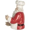 Clayre & Eef 6PR5750 Flessenhouder Kerstman 25x25x35 cm