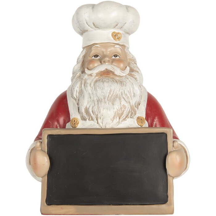 Clayre & Eef 6PR5751 Decoratie Kerstman 24x16x30 cm