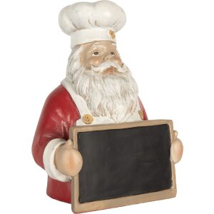 Clayre & Eef 6PR5751 Decoratie Kerstman 24x16x30 cm