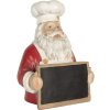 Clayre & Eef 6PR5751 Decoratie Kerstman 24x16x30 cm