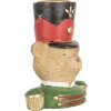 Clayre & Eef Kandelaar Beer 9x6x10 cm Bruin Groen