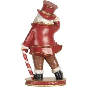 Clayre & Eef 6PR5755 Kerstman Decoratie 12x9x21 cm