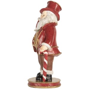 Clayre & Eef 6PR5755 Kerstman Decoratie 12x9x21 cm