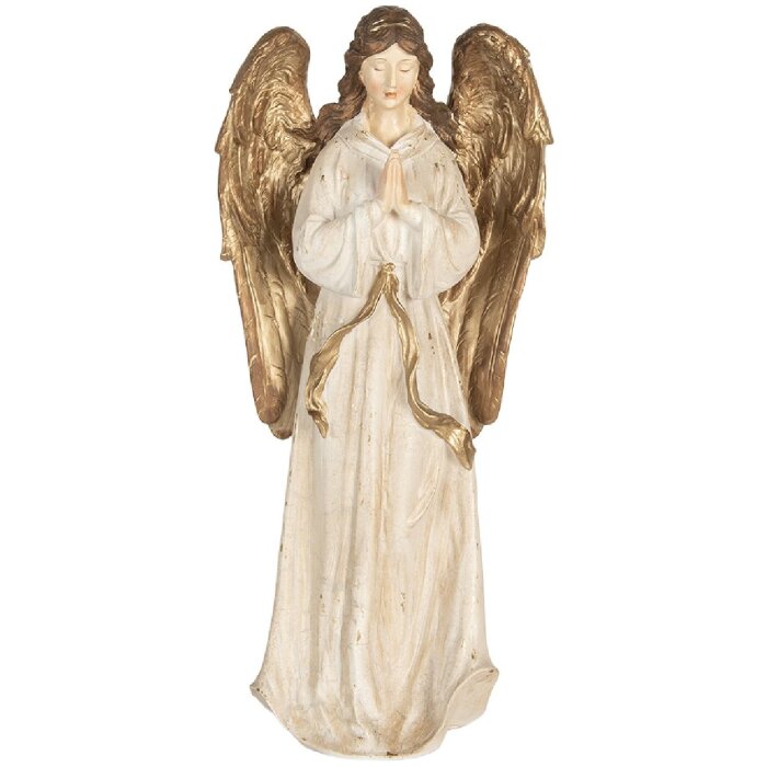 Clayre & Eef 6PR5756 Decoratie Engel 23x12x47 cm