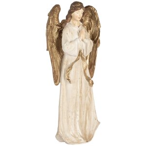 Clayre & Eef 6PR5756 Decoratie Engel 23x12x47 cm