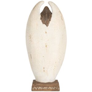 Clayre & Eef 6PR5757 Decoratie Engel 19x10x40 cm Beige-Bruin