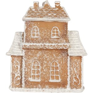 Clayre & Eef 6PR5805 Decoratie Huis met LED 18x9x20 cm