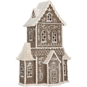 Clayre & Eef 6PR5807 Decoratie Huis met LED 23x11x33 cm