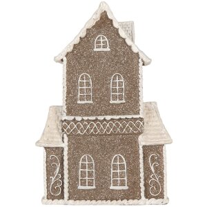 Clayre & Eef 6PR5807 Decoratie Huis met LED 23x11x33 cm